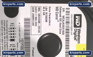 Western Digital WD40088-23FJA0 IDE PATA 7200 RPM Hard Drive – actual item, photo 4 of 4