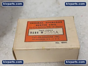 Cutler-Hammer 9586H2555A Thermal Overload Heater Coil – actual item, photo 2 of 5
