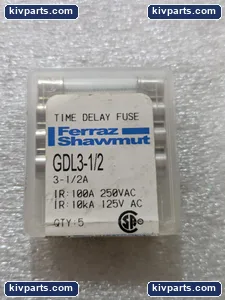 Mersen GDL3-1/2 Time-Delay Fuse – actual item, photo 2 of 6