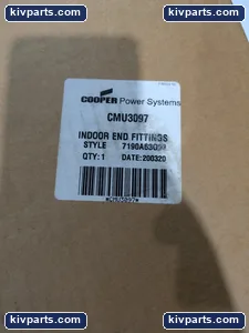 Cooper CMU3097 Power System Indoor End Fittings – actual item, photo 2 of 12