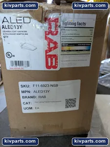 ALED13Y RAB LED Area Light – actual item, photo 2 of 4