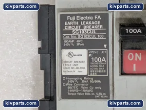Fuji Electric SG103CUL Earth Breaker – actual item, photo 3 of 8
