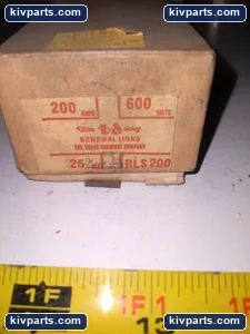 Mersen RLS200 Renewable Fuse – actual item, photo 4 of 5