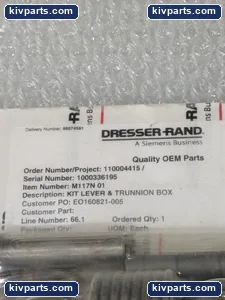 Dresser-rand M117N Hardware – actual item, photo 2 of 5