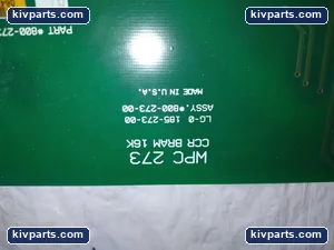 WEB Printing Controls 800-273-00 WPC CCR BRAM Memory Board – actual item, photo 6 of 12