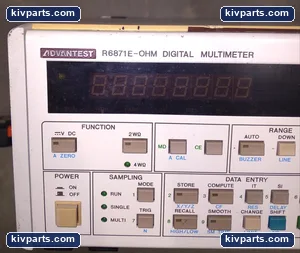 R6871E-OHM Advaantest Digital Multimeter – actual item, photo 9 of 10