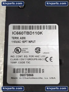 GE Fanuc IC660TBD110K Genius I/O Terminal – actual item, photo 4 of 5