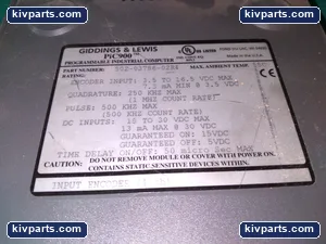 Giddings Lewis PIC900 Encoder Input Module – actual item, photo 3 of 7