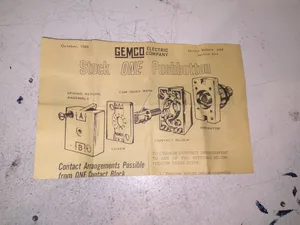 Gemco Stock One Illuminated Pushbutton