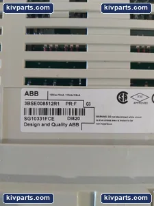 ABB DI820 8 Channel Digital Input Module – actual item, photo 3 of 7