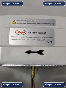 Dwyer AAFS Adjustable Air Flow Switch – actual item, photo 2 of 8