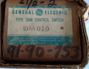 General Electric 10AA010 Switch M-3809 Switchgear Panel