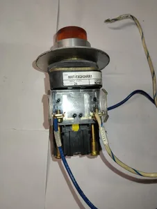 Allen-Bradley 800T-FXQH24R Orange Push Button Switch