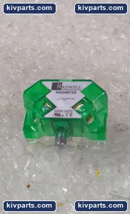 Radwell RADOO723 Pushbutton Contact Block – actual item, photo 3 of 4
