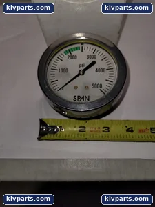 Span LFC224-5000-PSI-G-SFB 4317407 Pressure Gauge – actual item, photo 4 of 5