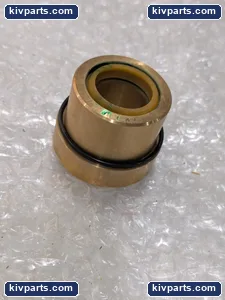 Bronze Hydraulic Cylinder Rod Gland Bushing with Wiper Seal and O-Ring Part 86 – actual item, photo 2 of 3