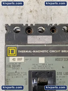 Square D FAL36040 Thermal Magnetic Circuit Breaker – actual item, photo 3 of 6