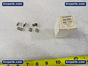 Sylvania 7323 S1.7 Overload Relay Heater Element – actual item, photo 10 of 11