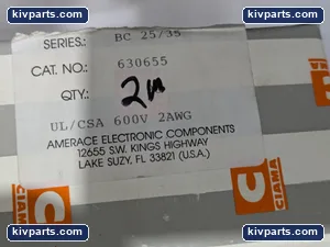 Buchanan 630665 Amerace BC Terminal Block – actual item, photo 2 of 4