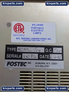 RS-232 Fostec – actual item, photo 3 of 8