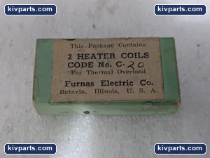 Furnas C-20 Relay Heater Coil Elements – actual item, photo 4 of 7