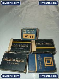 Square D W.65 Overload Heater Element Relay – actual item, photo 2 of 3