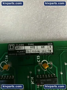 Square D S30586-565-58 Board 30586-565-50 PCB PLC – actual item, photo 3 of 4