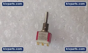C&k OPGO1-C-S6E45715 7215 Miniature Toggle Switch – actual item, photo 7 of 11