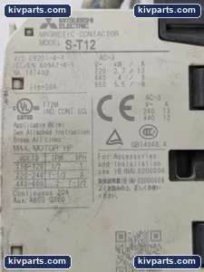 Mitsubishi S-T12 Contactor – actual item, photo 12 of 16