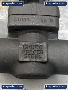 Douglas Chero R354 Forged Steel Globe Valve – actual item, photo 4 of 7