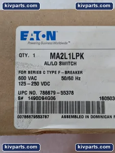 Eaton MA2L1LPK AL/LO Alarm Switch – actual item, photo 5 of 6