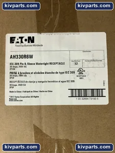 Eaton AH330R6W Sleeve Watertight Receptacle – actual item, photo 2 of 2