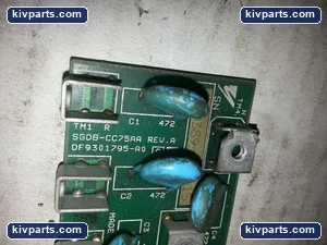 Yaskawa SGDB-CC75AA Capacitor Board Drive PCB – actual item, photo 2 of 3