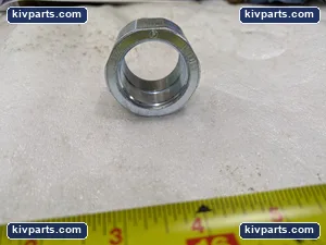 Rigid Conduit Threaded Fitting 1-1/4 Inch Galvanized Steel Male Female Adapter – actual item, photo 4 of 5