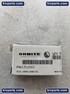 Ohmite L25J25KE 25000 Ohms 5% – actual item, photo 2 of 7