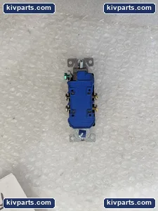 Eaton 1107-9BK Decorator Duplex Receptacle – actual item, photo 5 of 7