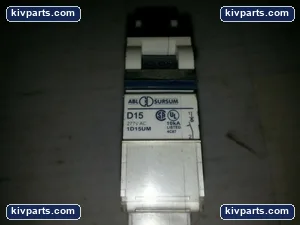 ABL Sursum 1D15UM D15 Circuit Breaker – actual item, photo 2 of 3