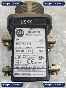 Allen-Bradley 800T-PC416 Cluster Pilot Light – actual item, photo 2 of 4