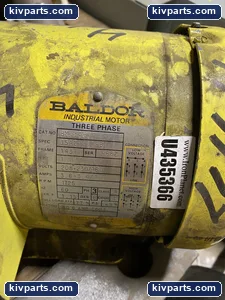 Baldor BM3546T Brake Motor – actual item, photo 2 of 9