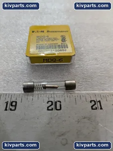 Bussmann MDQ-6 Fuse – actual item, photo 3 of 6