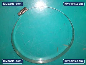 Stainless Steel Worm Gear Hose Clamp SAE Size 116 5-3/4 to 7-3/4 1/2 Band USA – actual item, photo 2 of 4