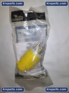 Leviton 1PKF8 Dustguard Plug – actual item, photo 2 of 4