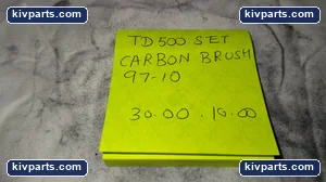 TD 500 SET CARBON BRUSH 97-10 – actual item, photo 4 of 5
