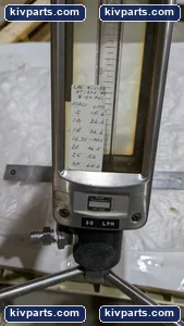 PLANT M 68 30 LPM FISCHER & PORTER FLOW CONTROLER INDICTOR GLASS FLOAT – actual item, photo 2 of 8