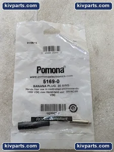 Pomona 5169-0 Banana Plug – actual item, photo 3 of 9