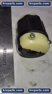 Leviton 2371 20A-250V Grounding Locking Plug – actual item, photo 5 of 7