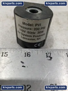 AIR SYSTEM PRODUCTS PVI 200 PSI 110V 60HZ 30W – actual item, photo 3 of 6