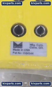 Cleve 3S08S44 Marlin Thermocouple Jack Panel – actual item, photo 4 of 4