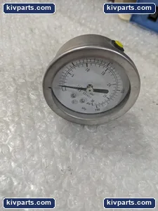NKS 316 Stainless Tube and Socket Pressure Gauge 0-30 PSI 0-200 kPa Industrial – actual item, photo 2 of 3