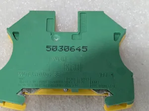 Weidmuller 1010100000 WPE 4 PE Ground Terminal Block